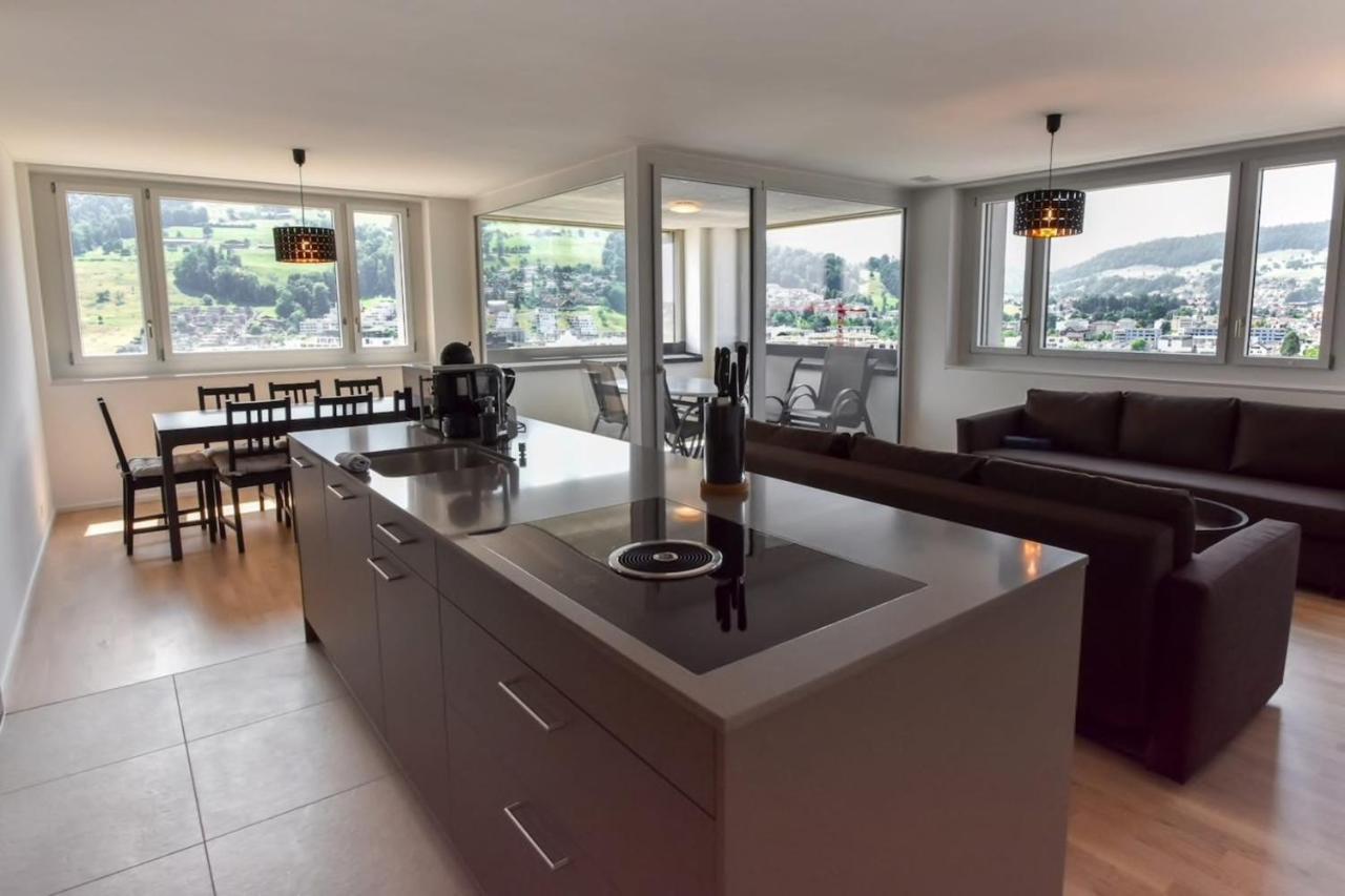 Dream View Apt With Homecinema Netflix & Loggia Lucerne Exterior photo