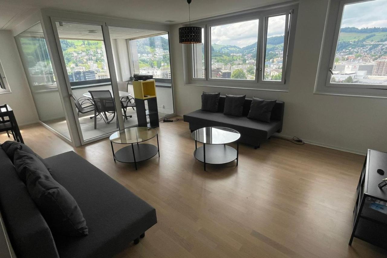 Dream View Apt With Homecinema Netflix & Loggia Lucerne Exterior photo